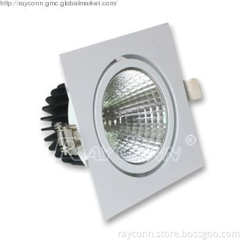 Square LED recessed downlight adjustable 20w(WD)